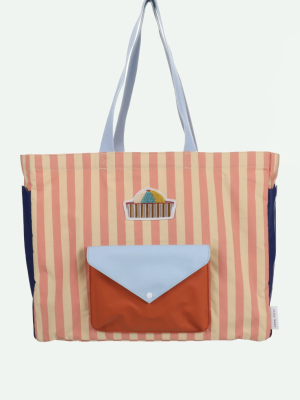 Τσάντα Shopper Coral Pink